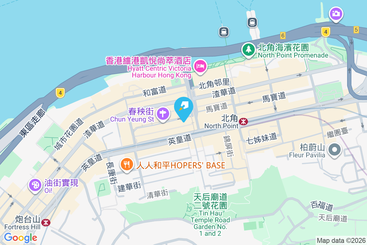 港逸軒 地圖位置