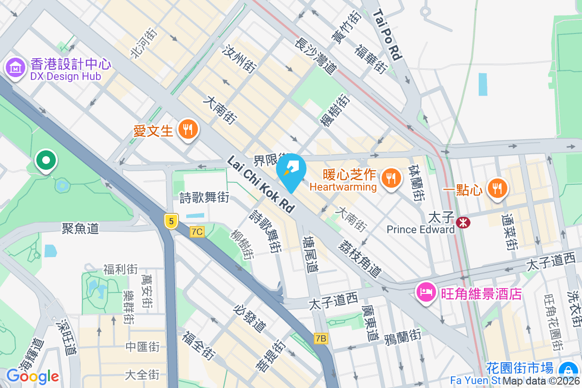 萬盛閣 地圖位置