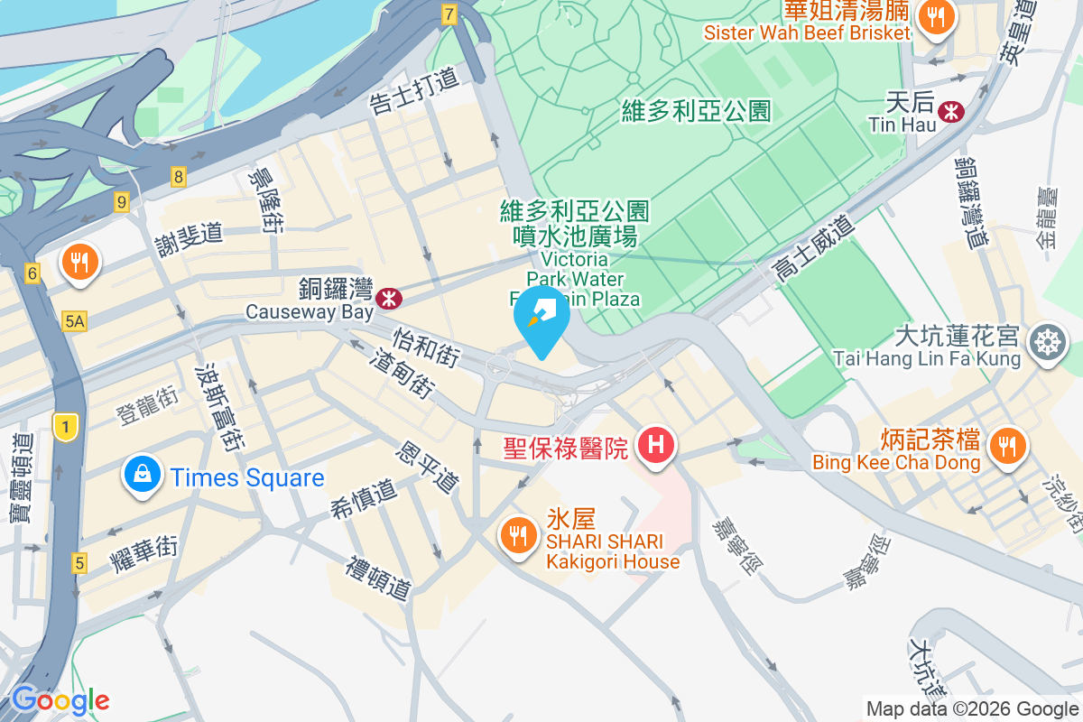 樂聲大廈 地圖位置