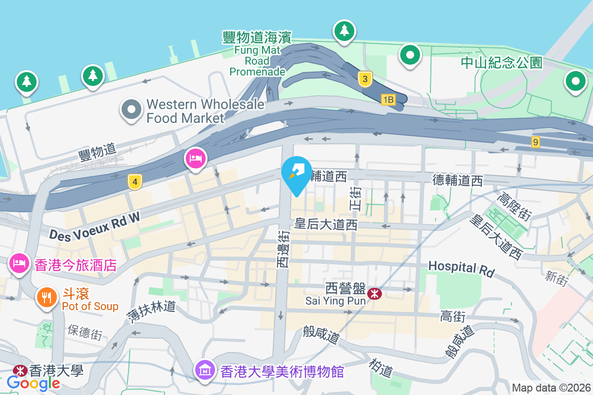 藝里坊.1號 地圖位置