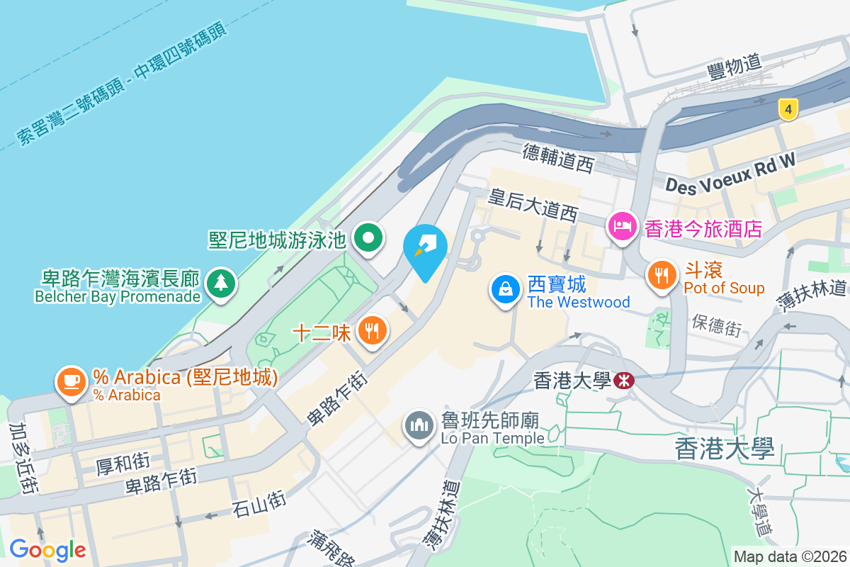 南雄大廈 地圖位置