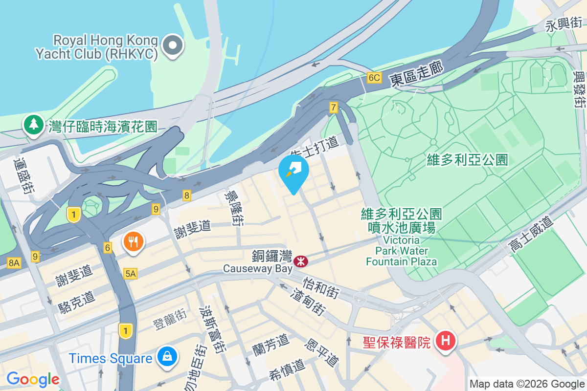 海德大廈 地圖位置