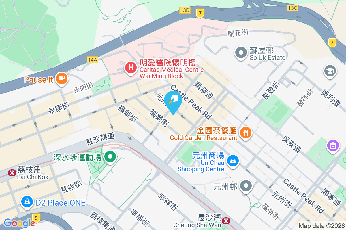 昌華閣 地圖位置