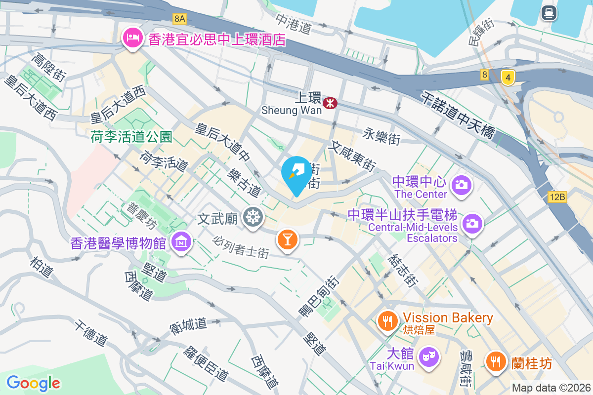 Manhattan Avenue 地圖位置