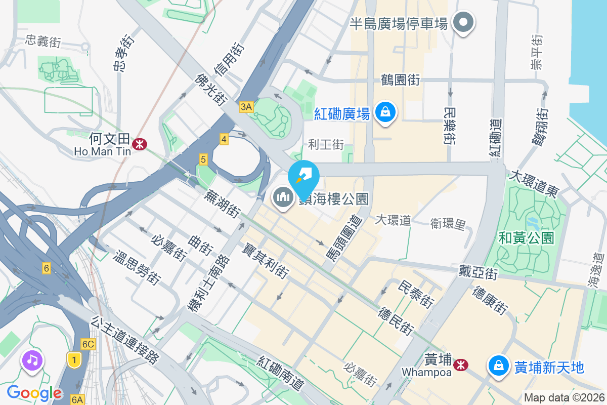 家維邨 地圖位置