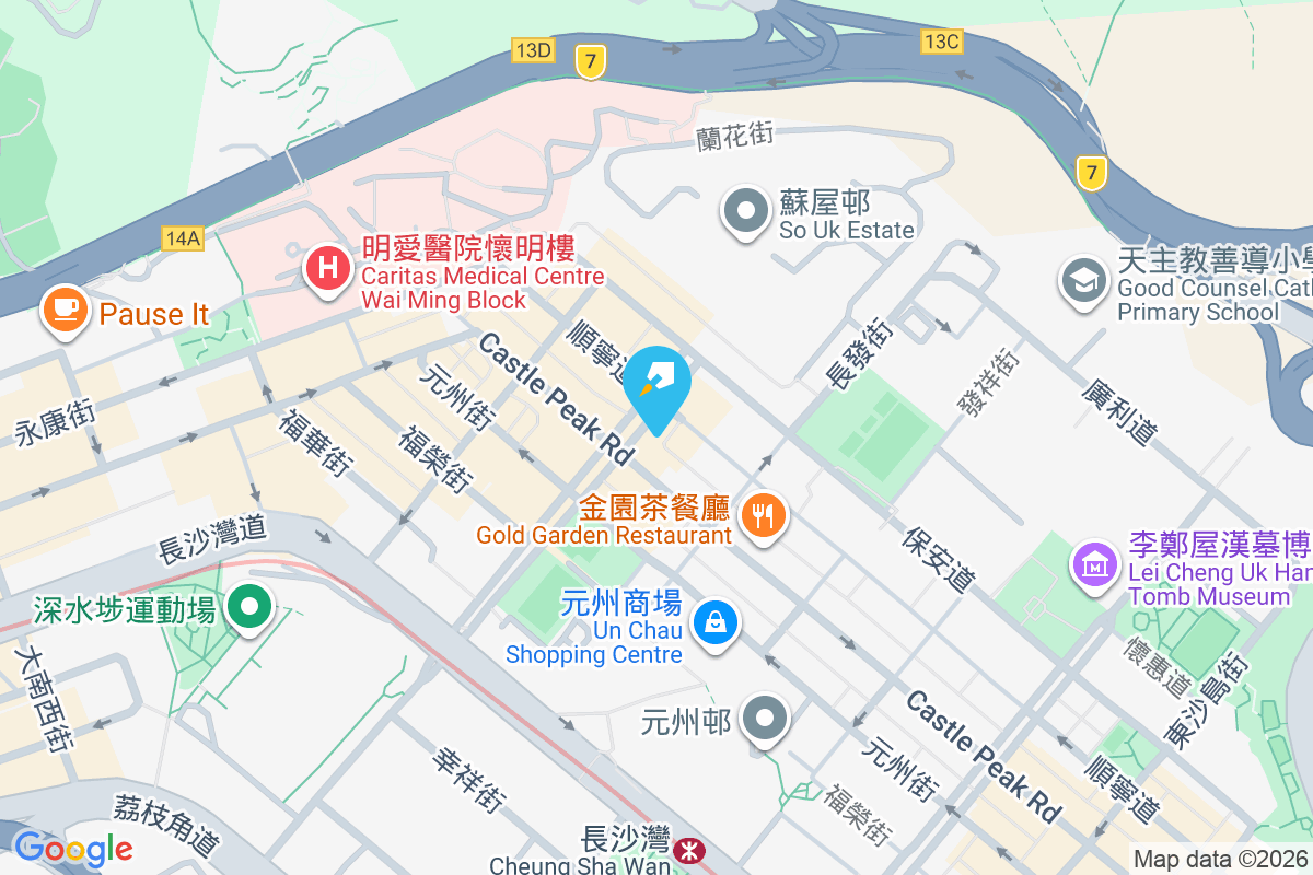 海華麗軒 地圖位置