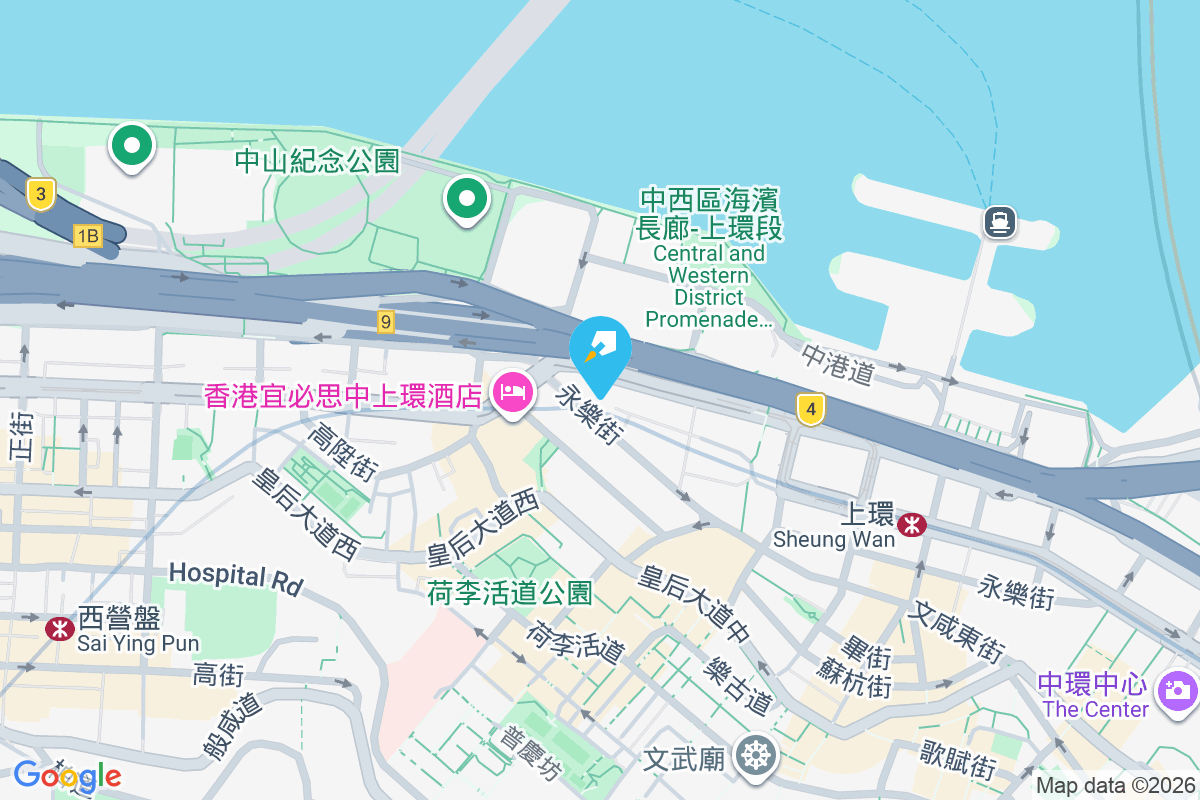 達隆名居 地圖位置