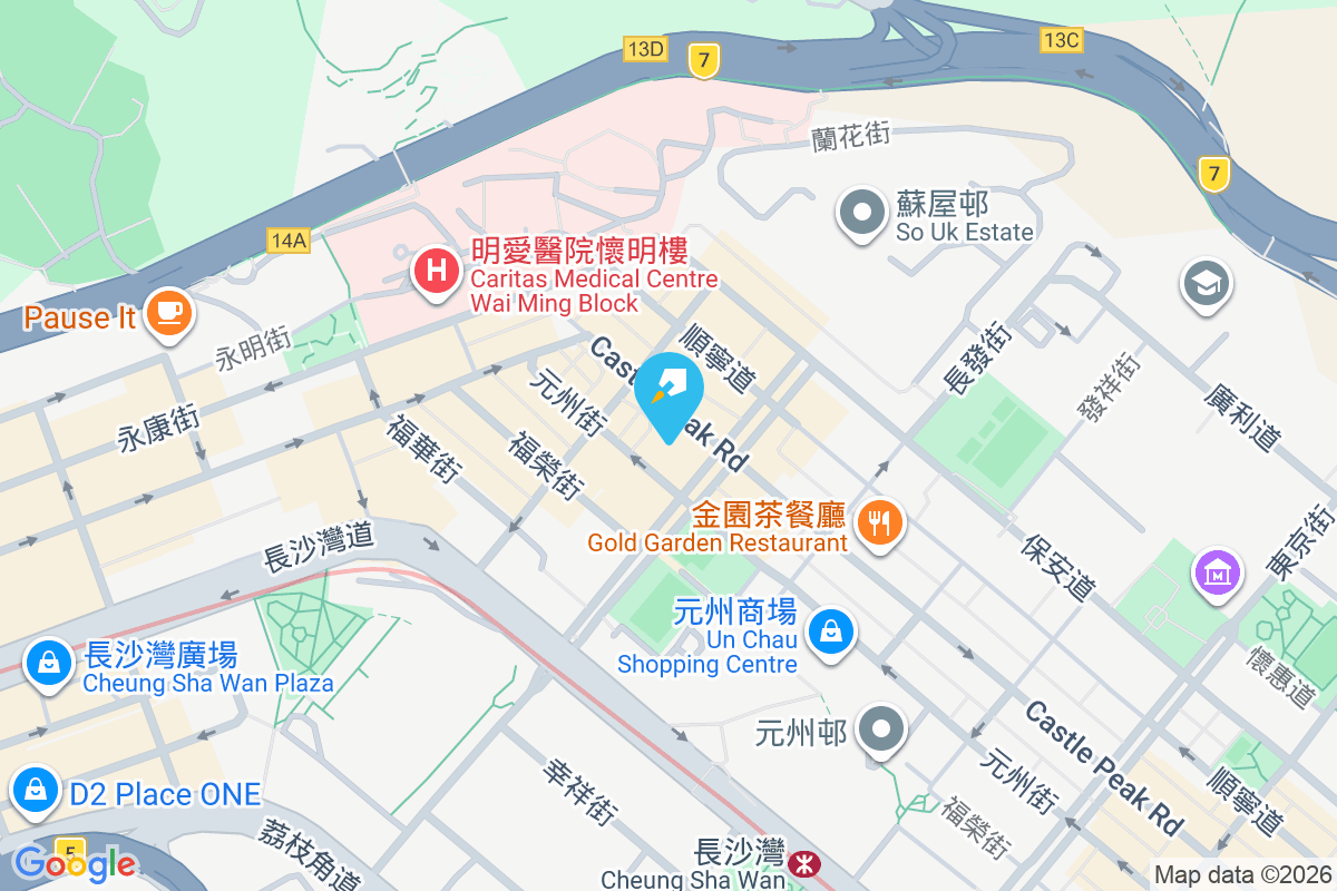 喜薈 地圖位置
