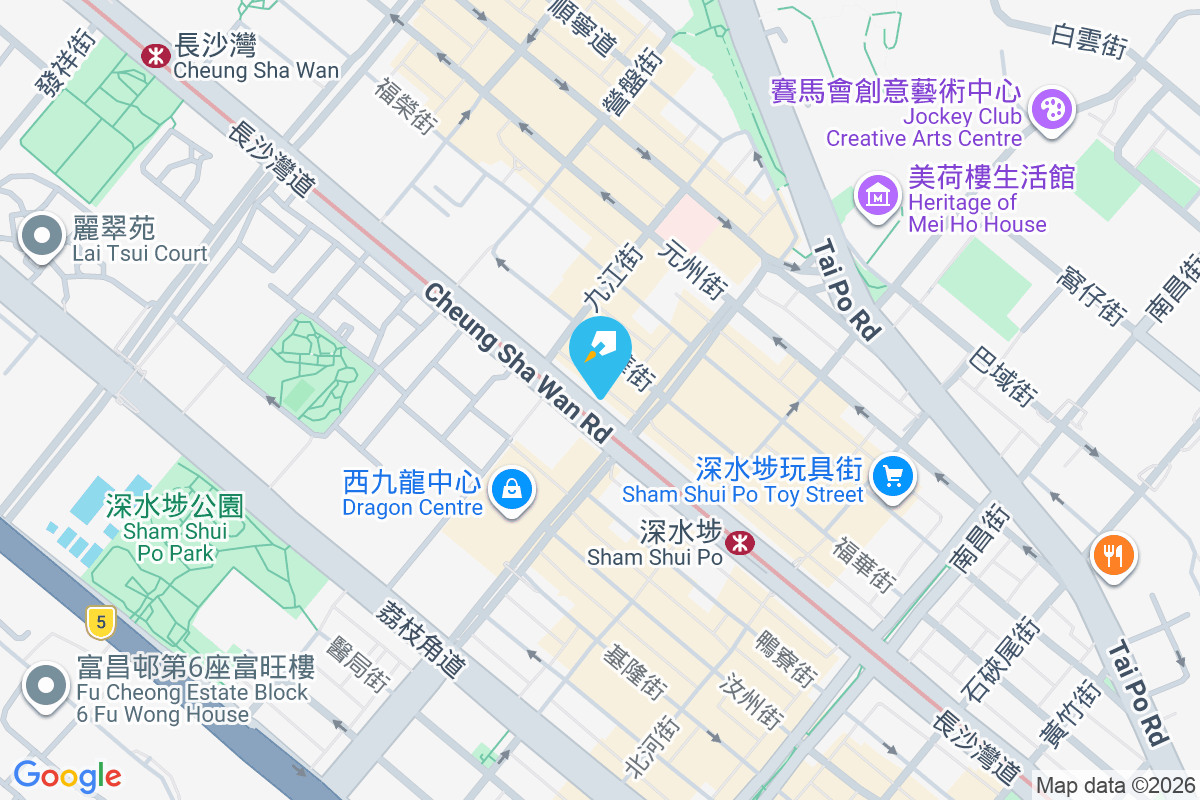 御匯 地圖位置