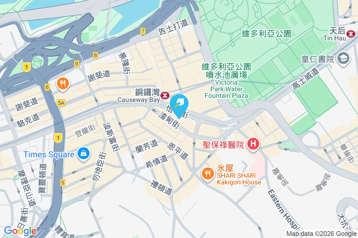 怡華大廈 地圖位置