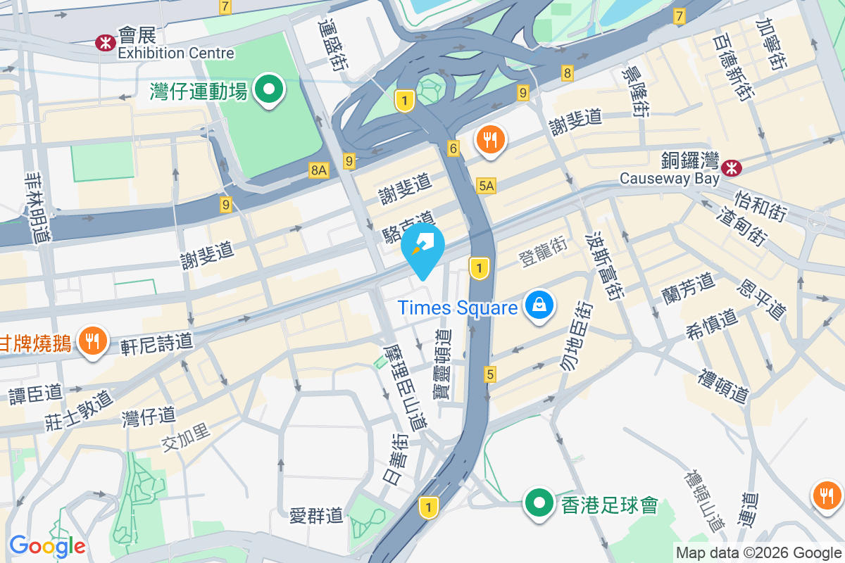 德興大廈 地圖位置