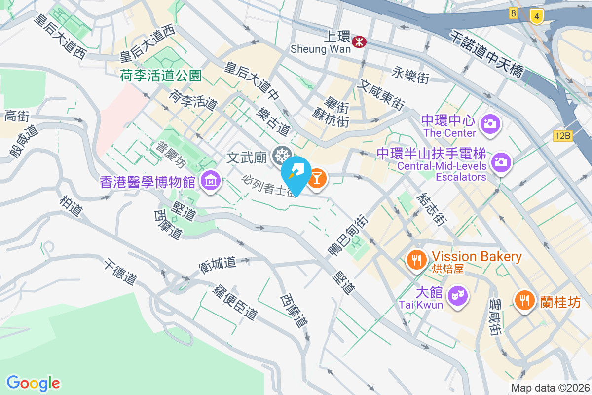 雍翠臺 地圖位置