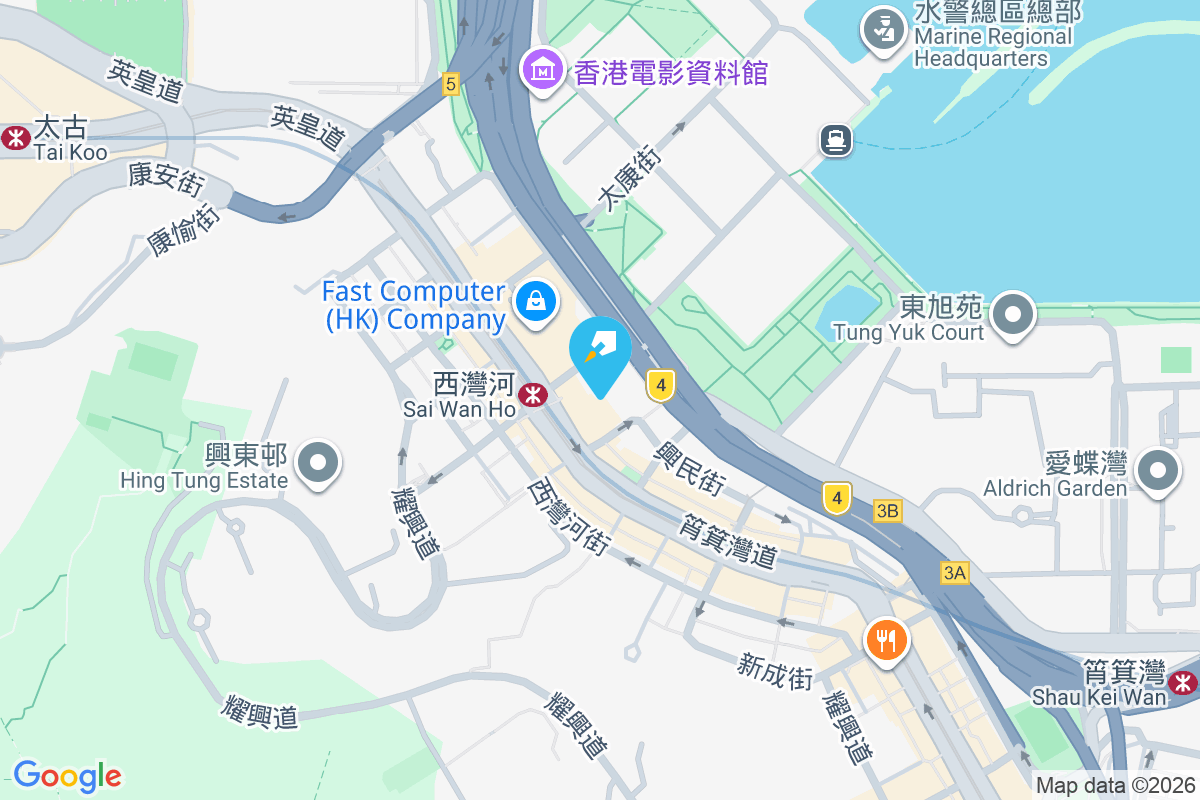 欣景花園 地圖位置