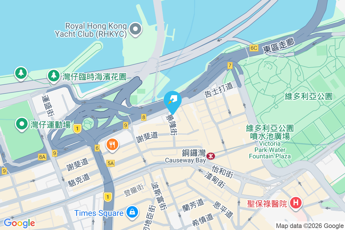 海殿大廈 地圖位置