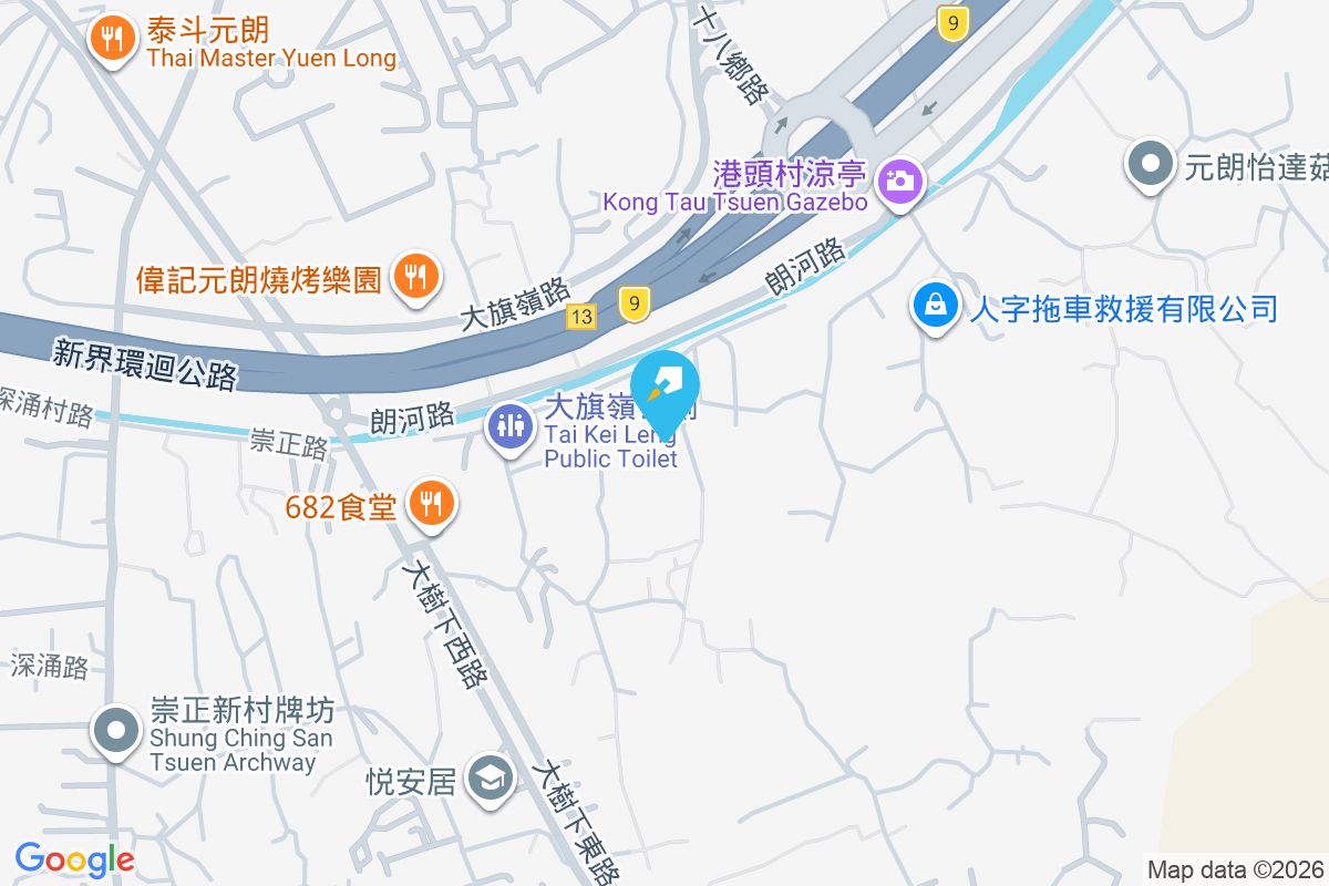 大旗嶺 地圖位置
