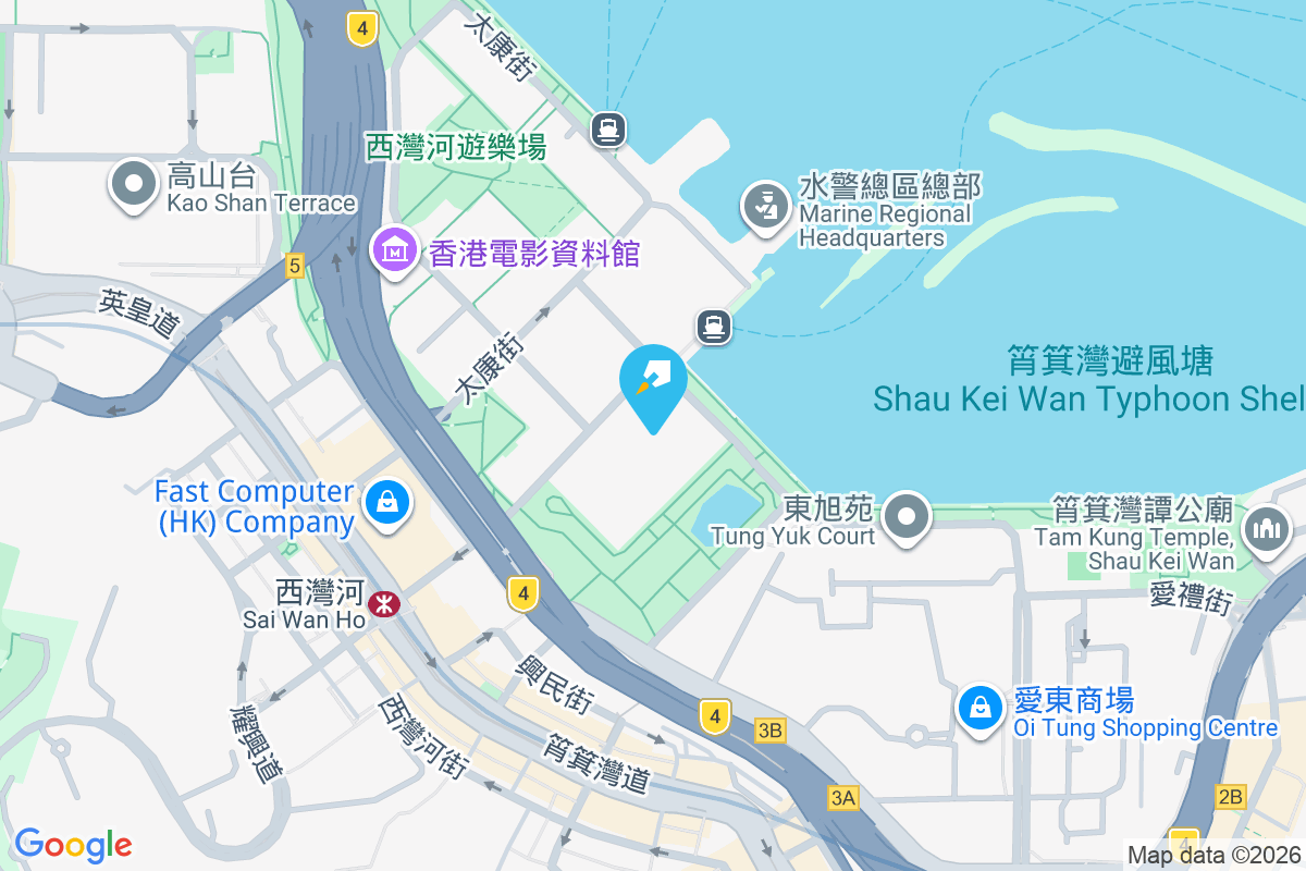 逸濤灣 地圖位置
