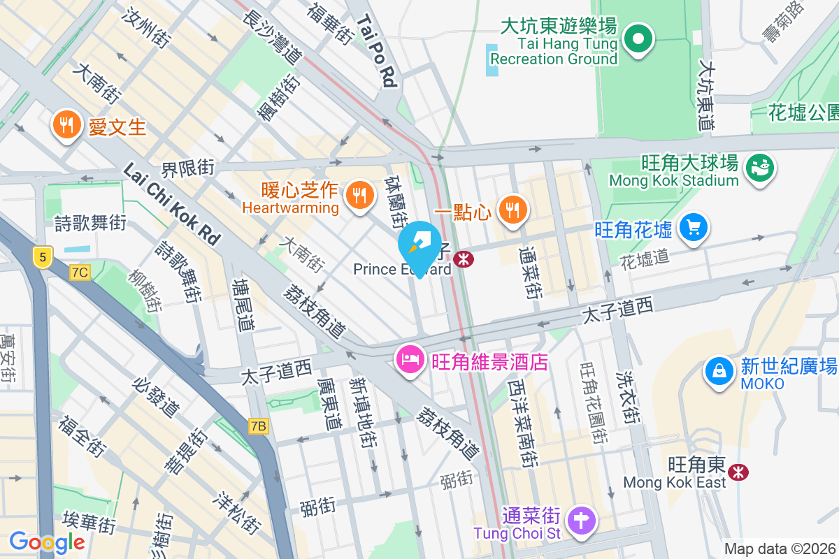 東盛大廈 地圖位置