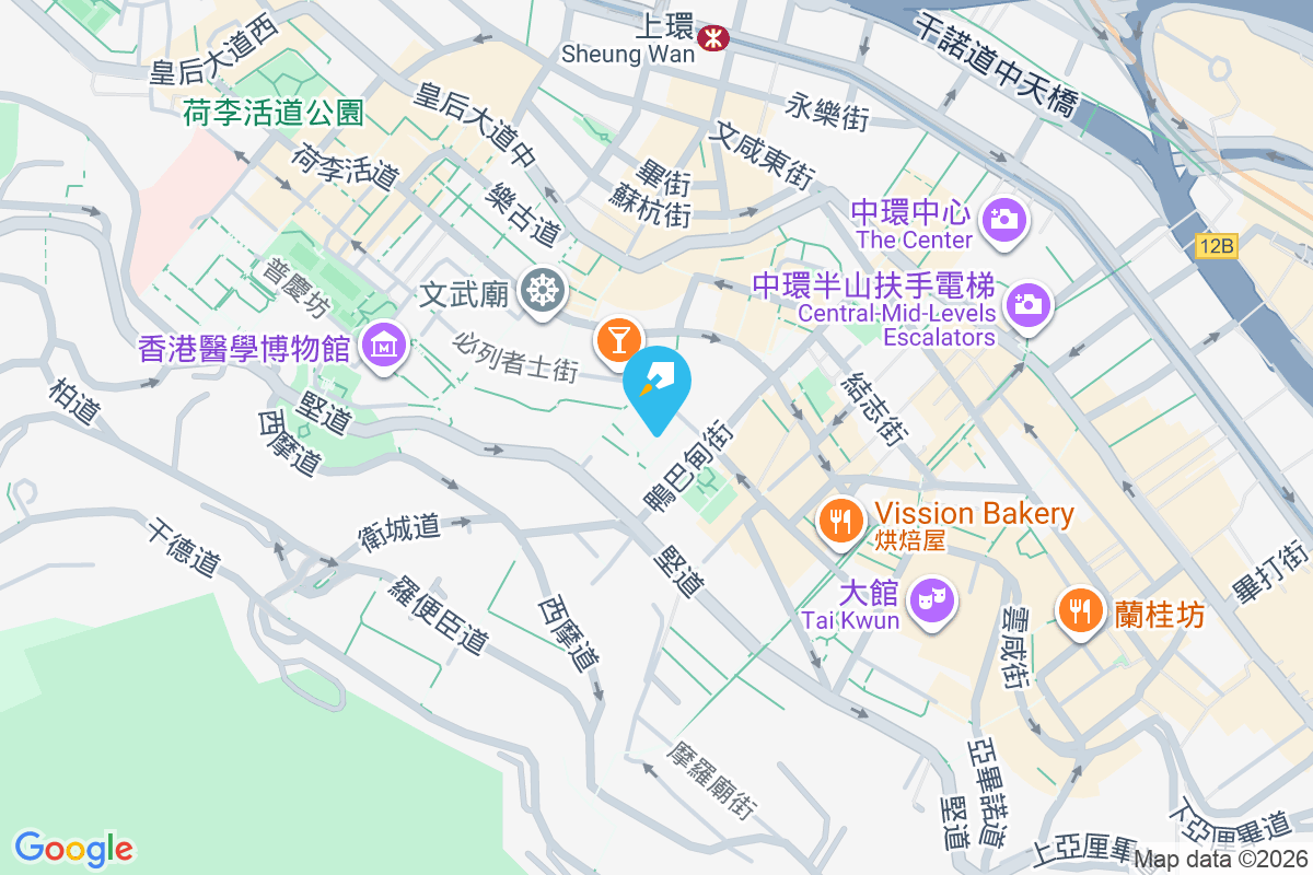 尚賢居 地圖位置