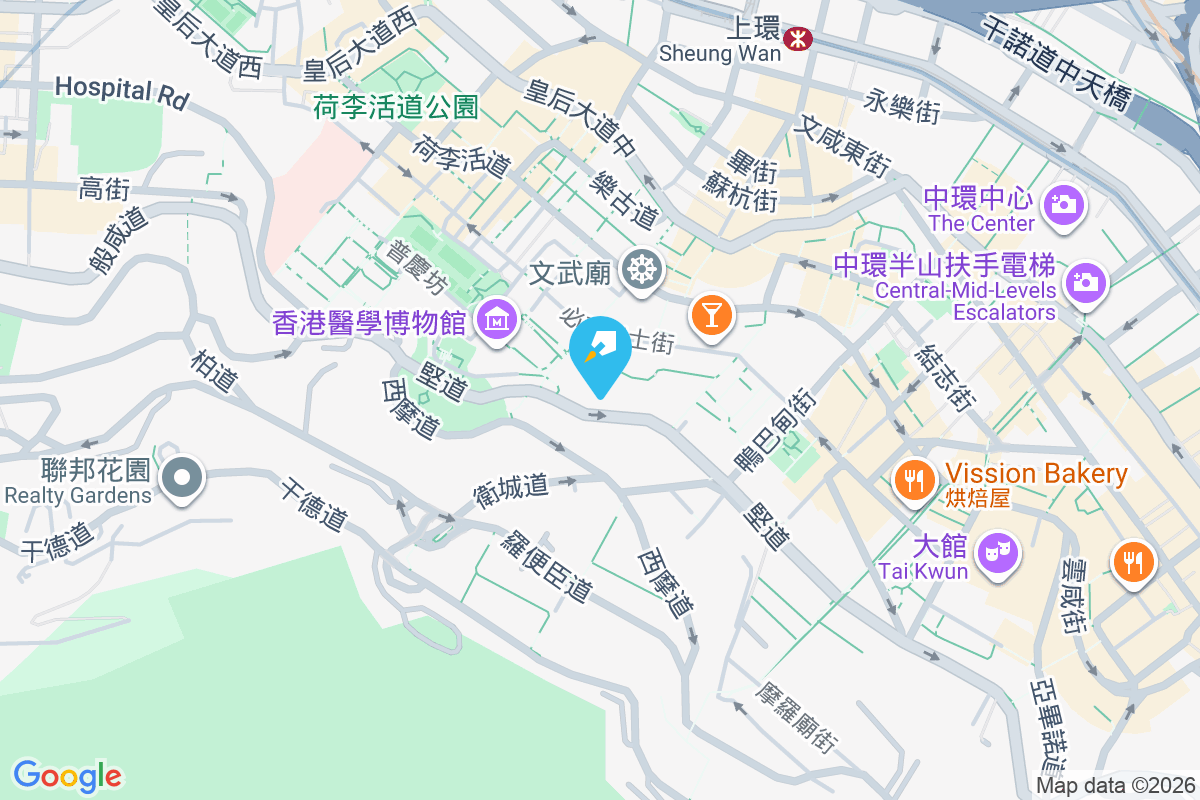 金谷大廈 地圖位置