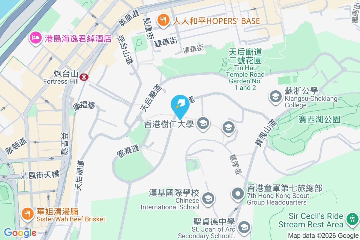 萬德閣 地圖位置
