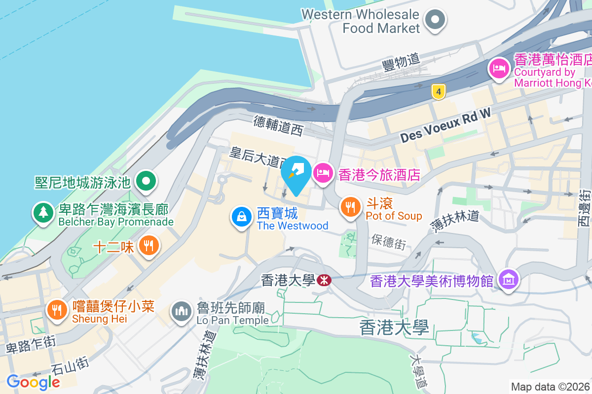 Eight South Lane 地圖位置