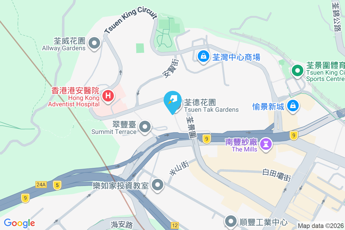 荃德花園 荃景圍208號