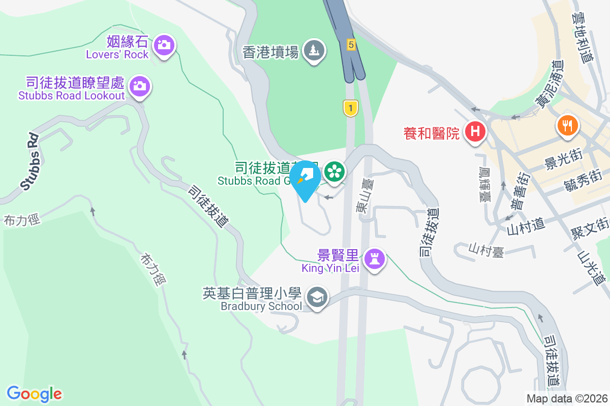 Central Peak 地圖位置