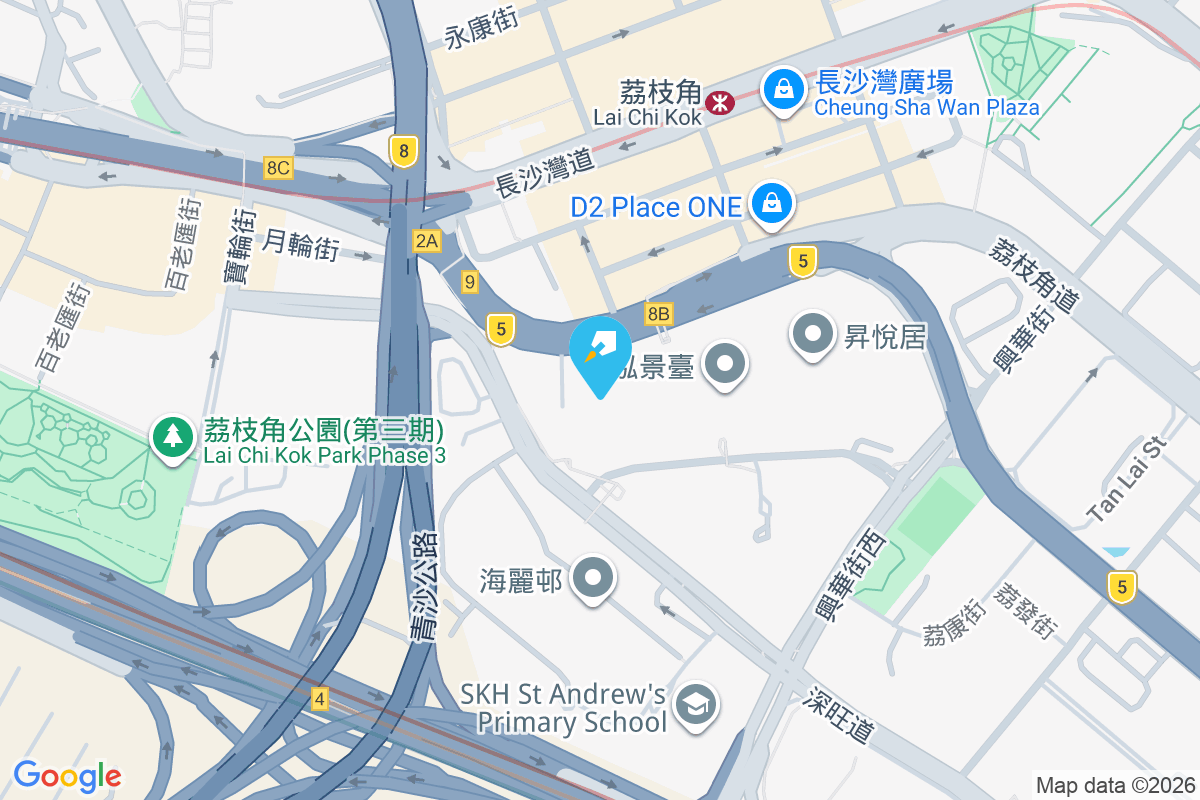 一號．西九龍 荔枝角道873號