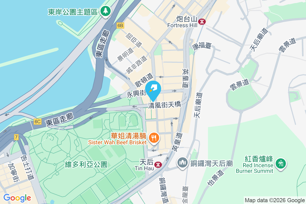 利景閣 地圖位置