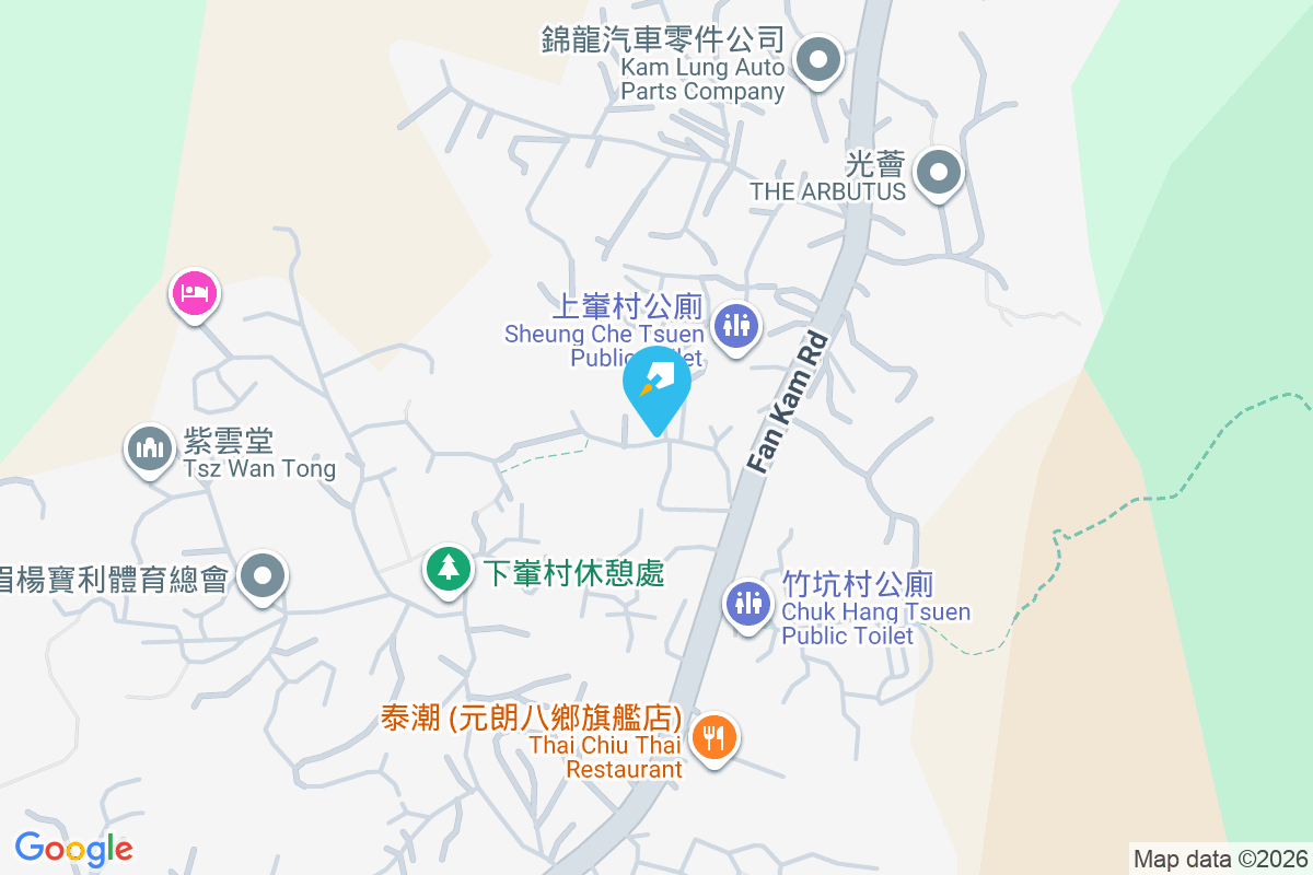 八鄉上輋 地圖位置