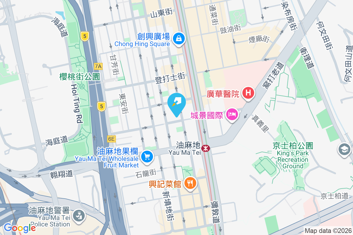 永華大廈 地圖位置