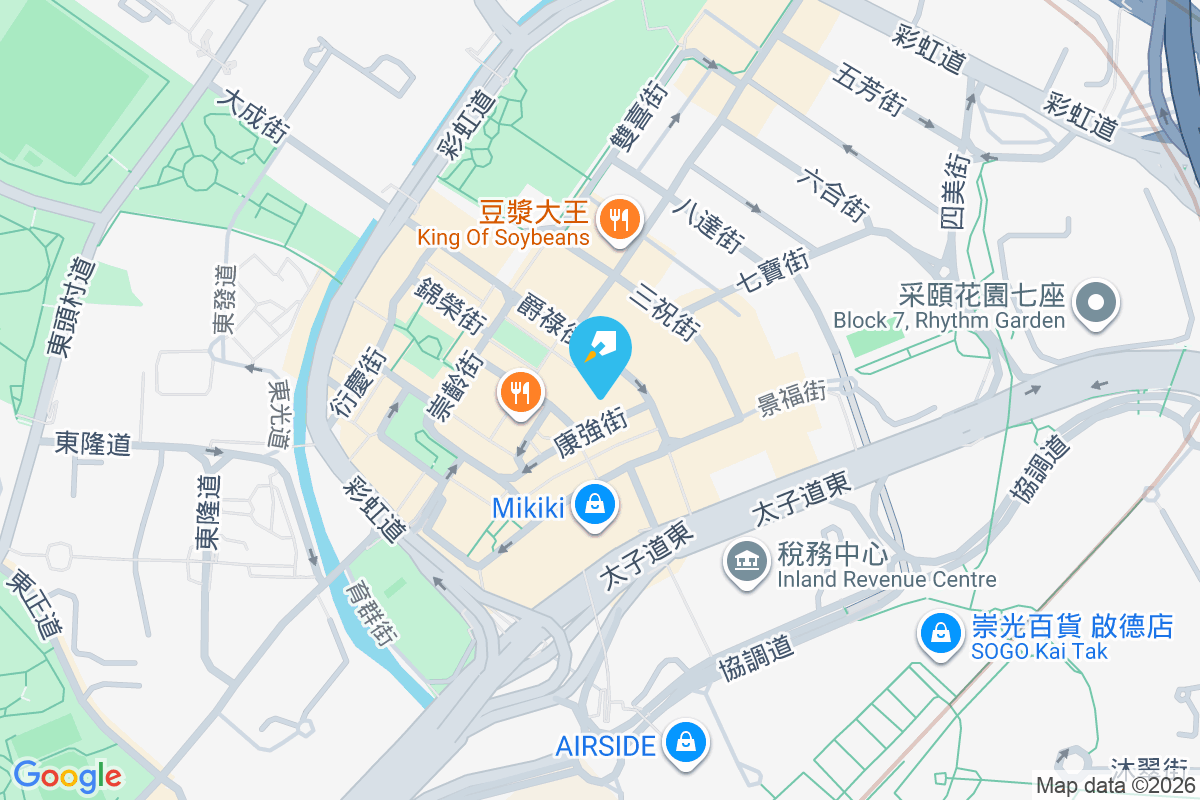 康景樓 地圖位置