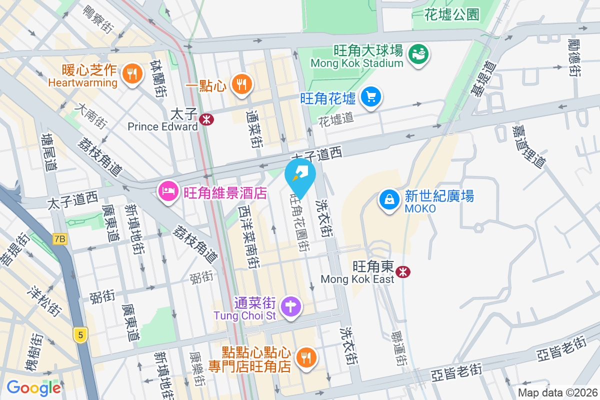 金發大廈 地圖位置