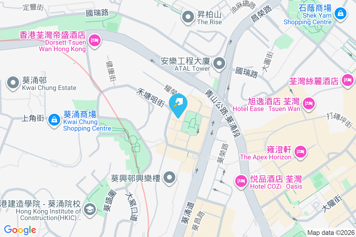 葵景大廈 地圖位置