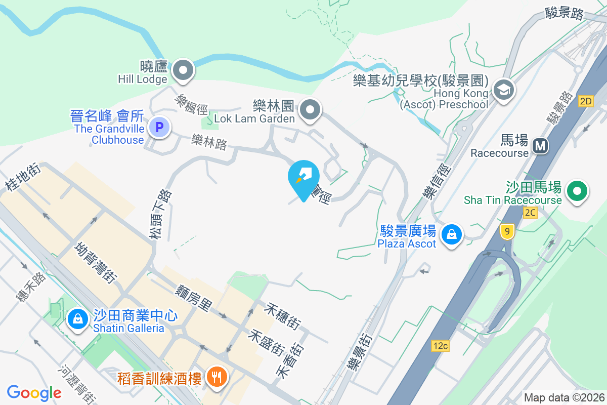艷霞花園 地圖位置