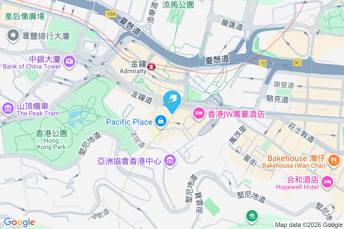 Pacific Place Apartments 金鐘道88號