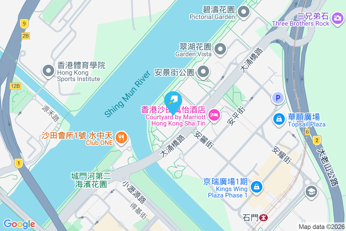 濱景花園 地圖位置
