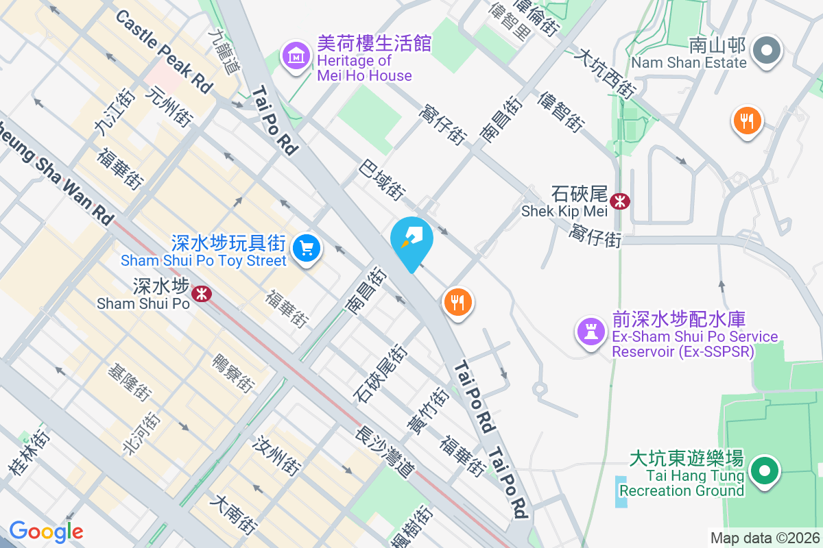 南都大廈 大埔道168-178號