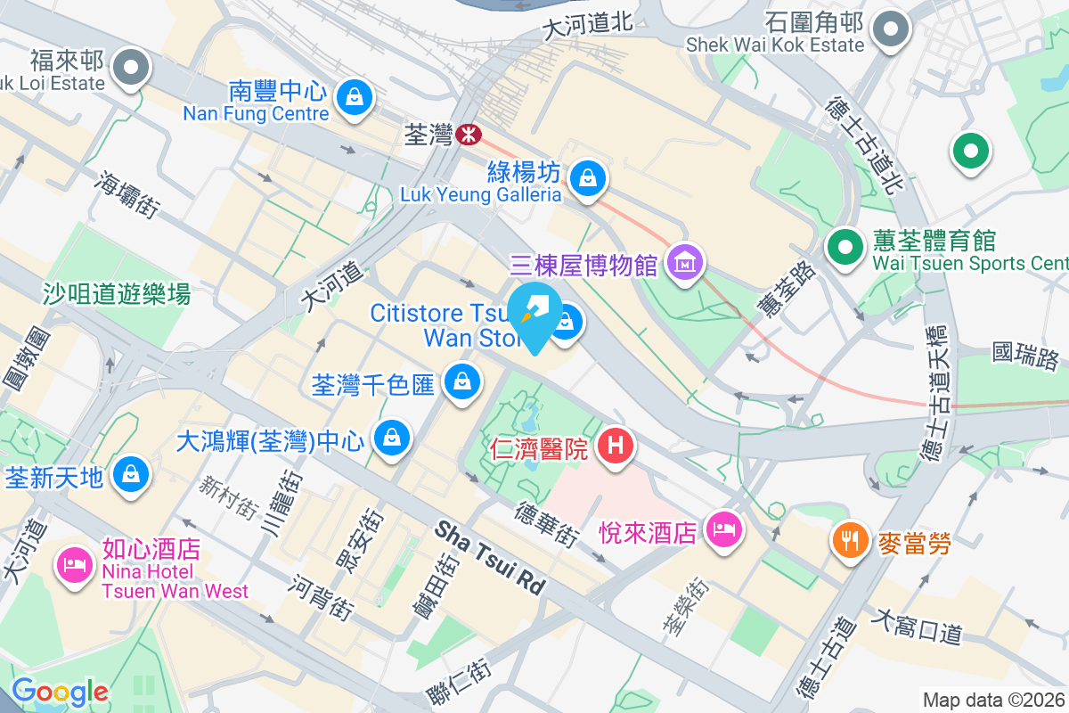 荃灣城市廣場 荃灣街市街67-95號