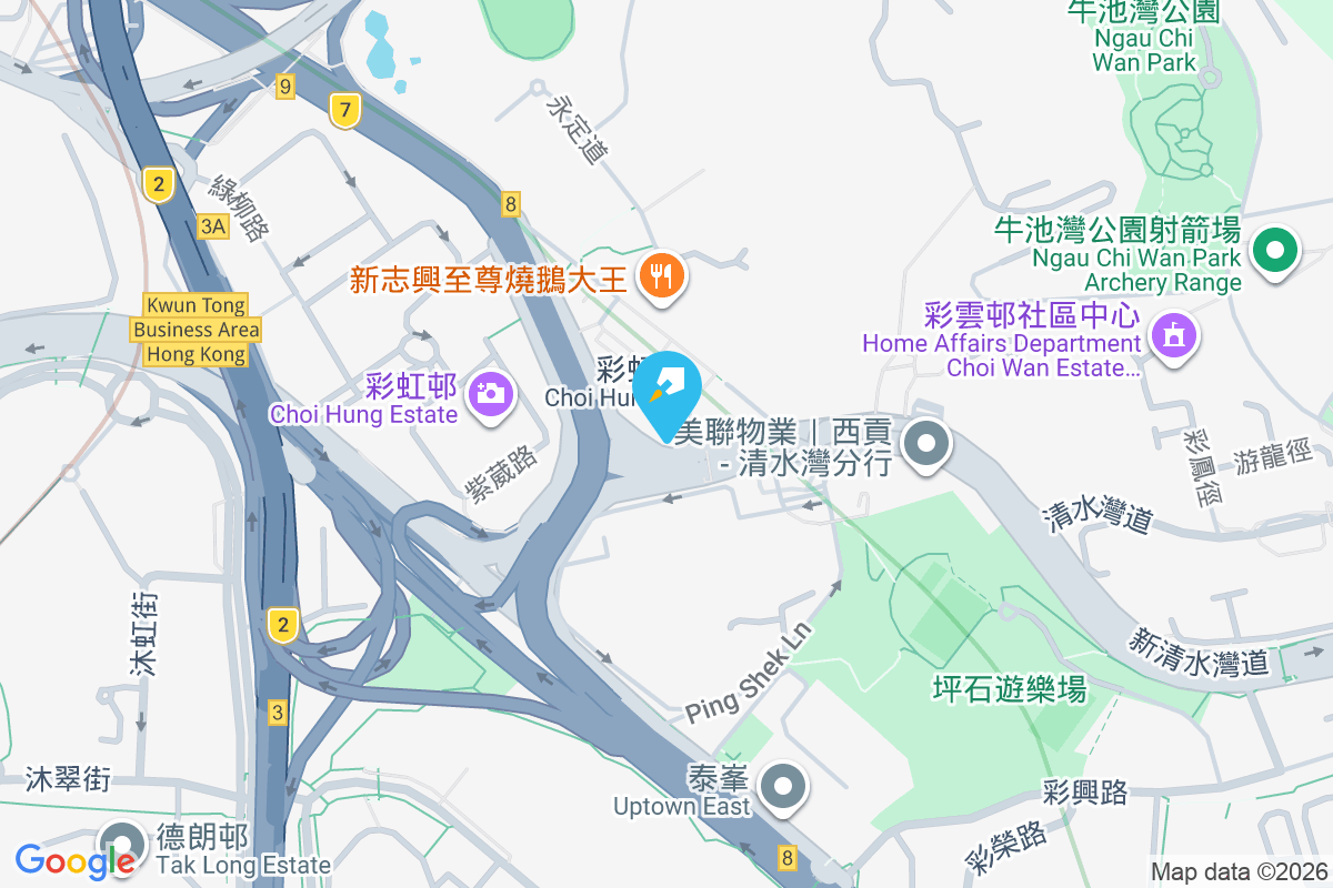 興業大廈 地圖位置