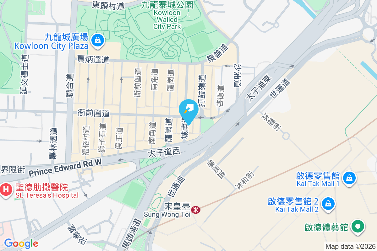 城南道10號 地圖位置