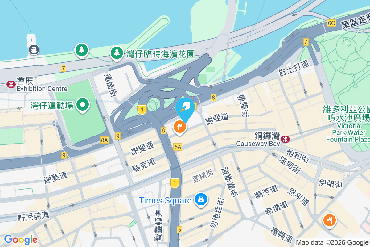 伊利莎伯大廈 地圖位置