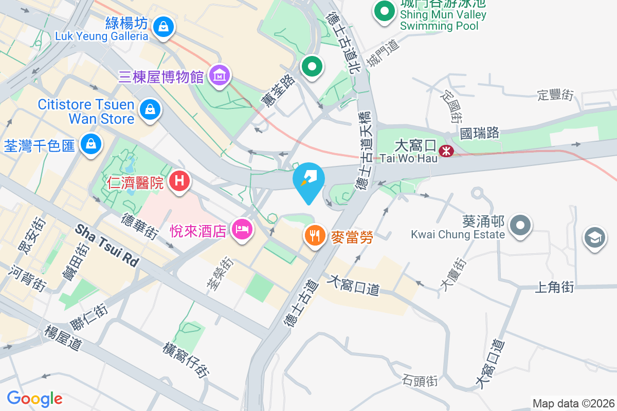 荃灣花園 德士古道12-18號