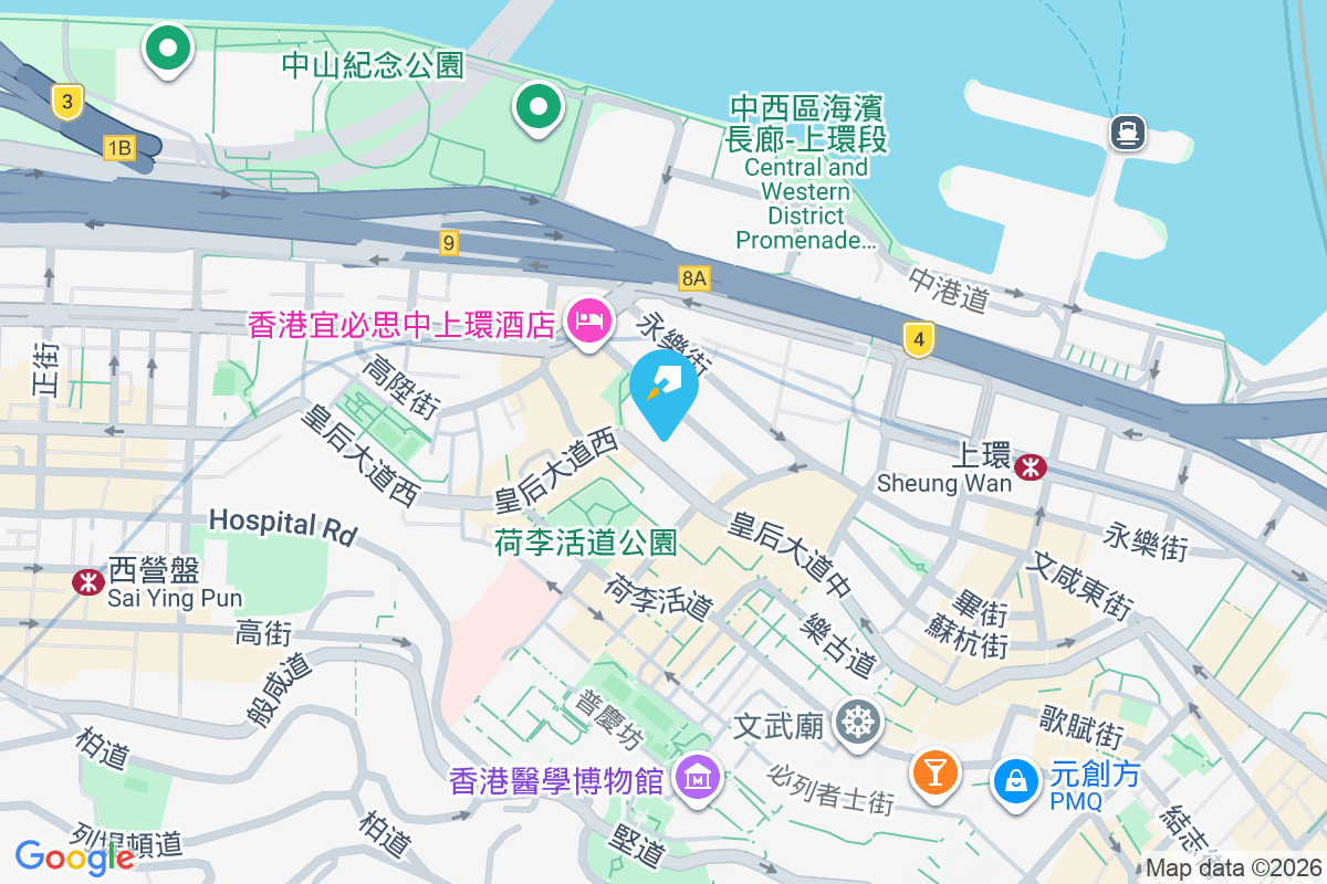 新成大廈 地圖位置