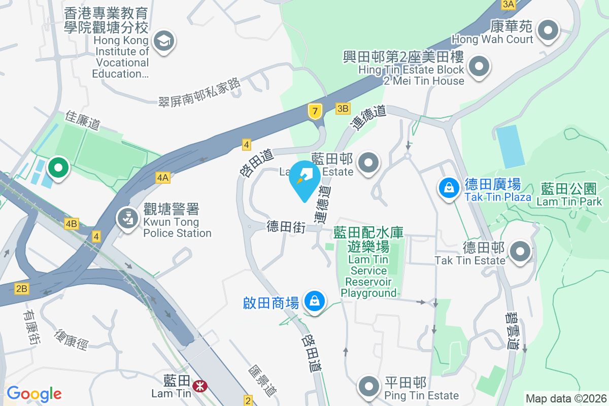 康逸苑 地圖位置