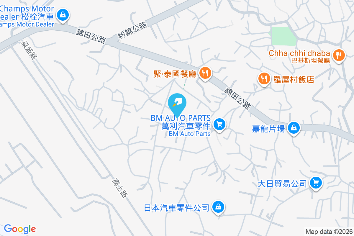 橫台山新村 地圖位置