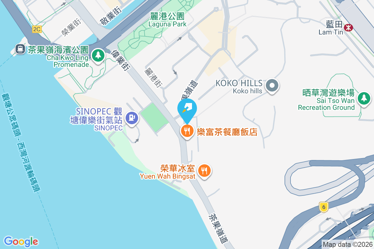 茶果嶺大樓 地圖位置