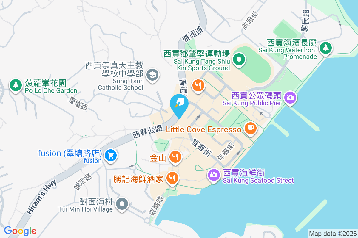 普通道50號 地圖位置