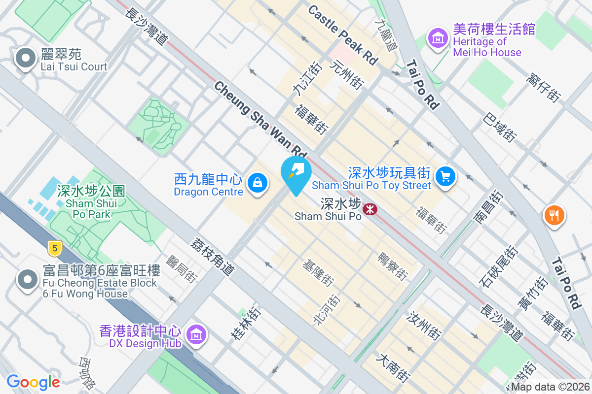 鴨寮街259號 地圖位置