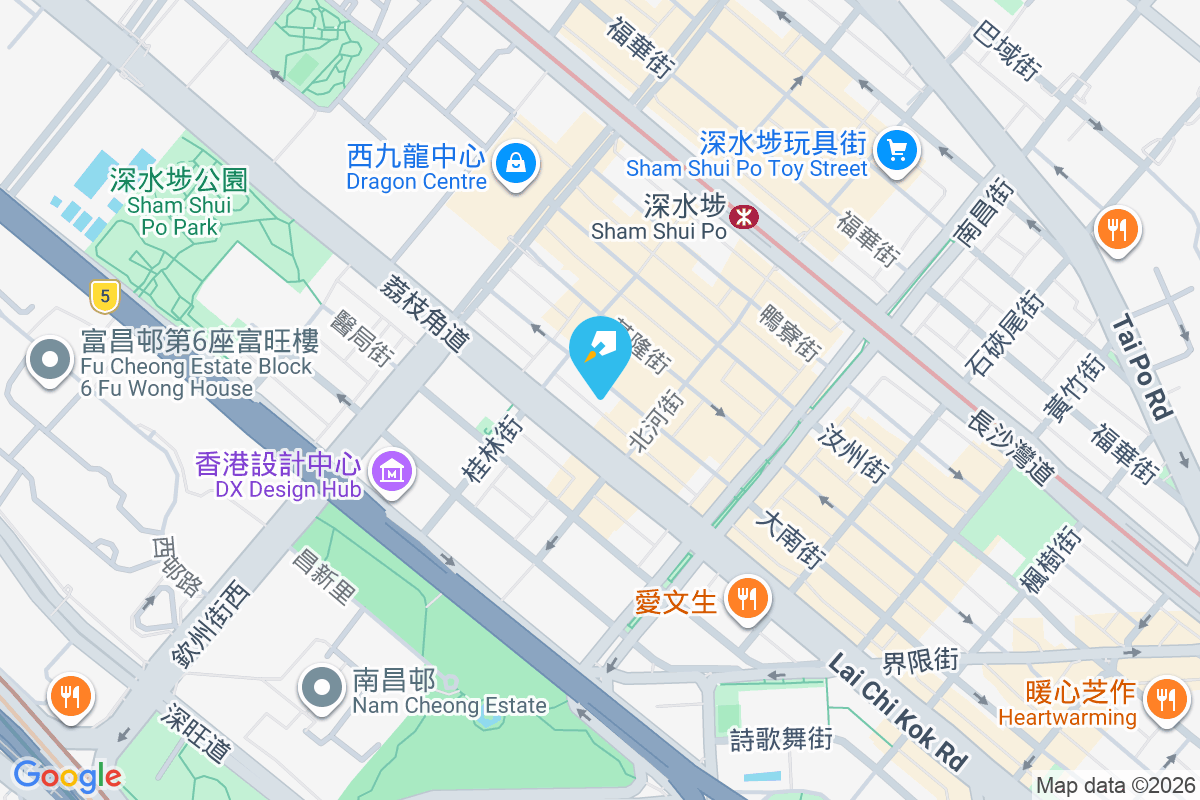大南街305號 地圖位置